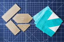 Fig Leaf Quilt Template Set (4" Block)