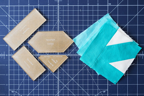 Fig Leaf Quilt Template Set (4